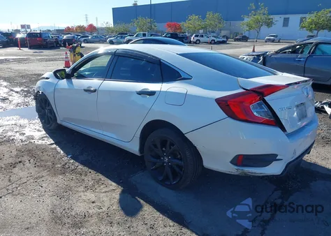 2019 Honda Civic Sport из США, поврежденный, VIN 2HGFC2F80KH603010